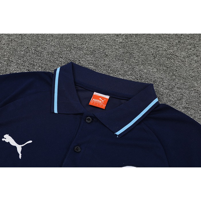 Camiseta Polo del Manchester City 2022-2023 Azul Marino - Haga un click en la imagen para cerrar
